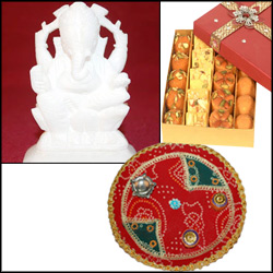 "Ganesh Chaturthi Hamper - code02 - Click here to View more details about this Product